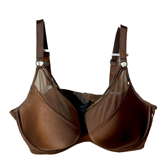 Ashley Graham Other - Ashley Graham Brown padded bra with underwire size 40 G